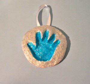 Baby Handprint Keepsake