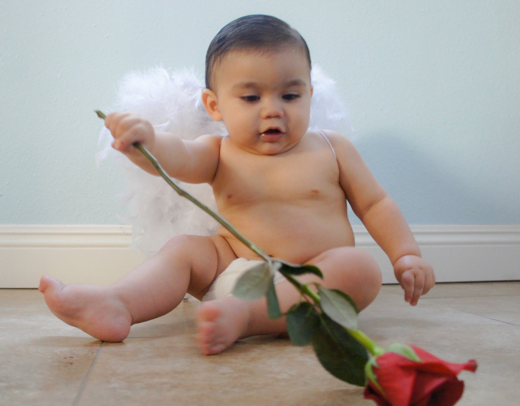 Baby valentine's day